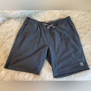 Linksoul Men's Charcoal Grey Lined Shorts
Size XL